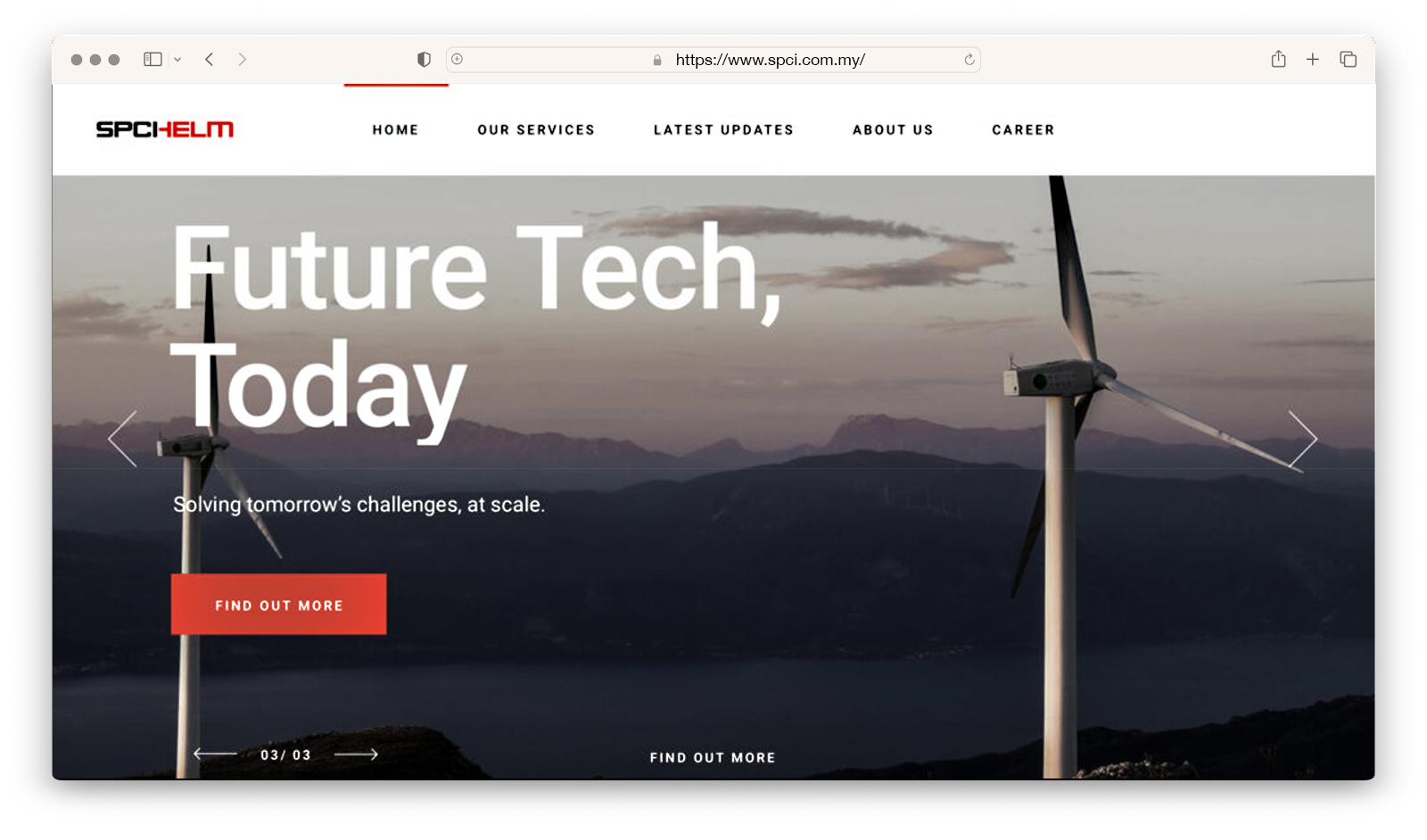 SPCI-HELM Website